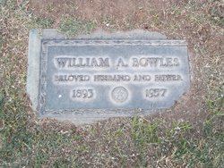Grave of William A. Bowles, 1957, Whittier, Los Angeles County, California