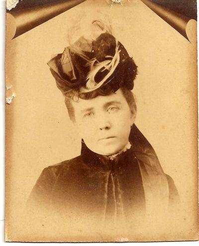 Lucy Catherine (Brooks) Wright, 1880s