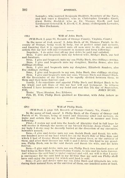 A. C. Quisenberry, Genealogical Memoranda of the Quisenberry Family (1897) — page 202
