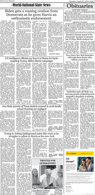Sweetwater Reporter (Sweetwater, Tex.) — page 3