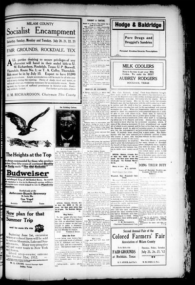 The Rockdale Reporter and Messenger (Rockdale, Tex.) — page 5