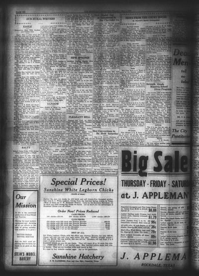 The Rockdale Reporter and Messenger (Rockdale, Tex.) — page 6