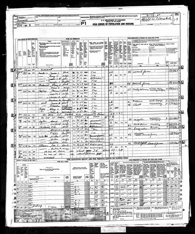 Page sh. 18 of 1950 United States Federal Census — Austin, Travis Co., TX, sh. 18 (Ancestry record 189288649) · **S220**