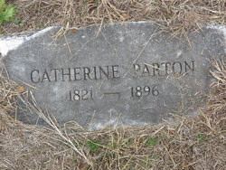 Gravestone of Catherine Parton, 1896, Rock Creek Cemetery, Somervell County, Texas