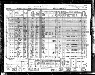 1940 United States Federal Census (Ancestry record 158373912) · **S249** — page sh. 14B