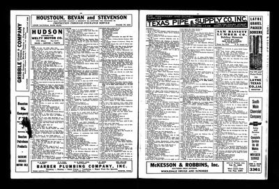 Rev. J. Burton Coffman — Houston city directory, 1945