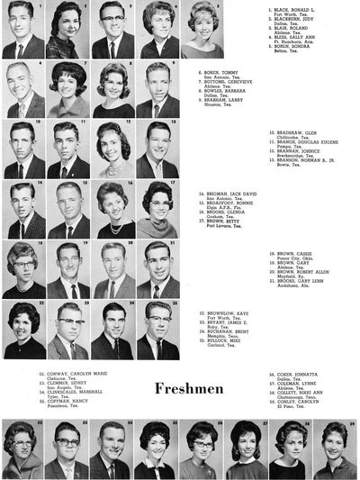 Page 262 of Prickly Pear, Yearbook of Abilene Christian College, 1962