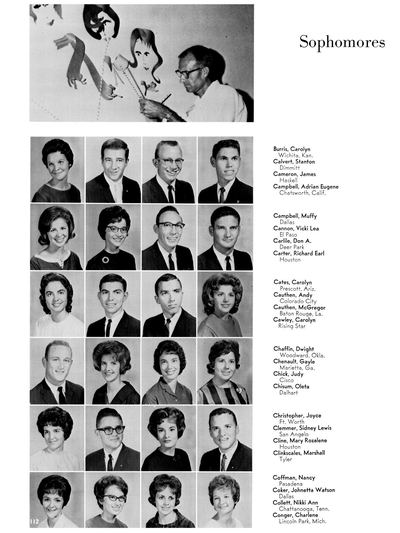 Page 114 of Prickly Pear, Yearbook of Abilene Christian College, 1963