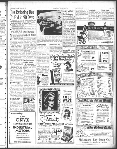 Page 9 of The Abilene Reporter-News (Abilene, Tex.), 22 August 1945
