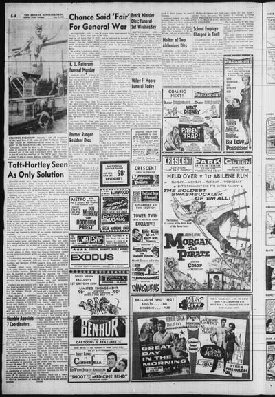Page 6 of The Abilene Reporter-News (Abilene, Tex.), 3 July 1961