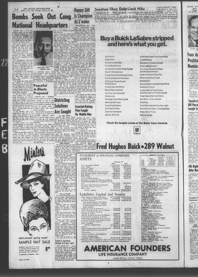 Page 2 of The Abilene Reporter-News (Abilene, Tex.), 22 February 1967