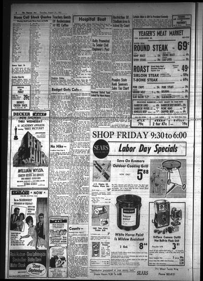 Page 2 of The Baytown Sun (Baytown, Tex.), 31 August 1961