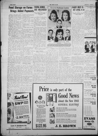 Page 7 of The Bowie Blade (Bowie, Tex.), 13 March 1941