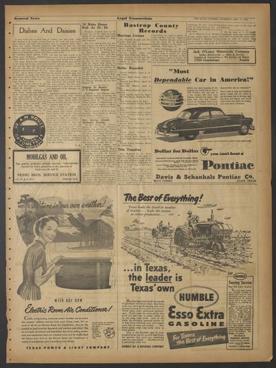 Page 5 of The Elgin Courier and Four County News (Elgin, Tex.), 17 May 1951