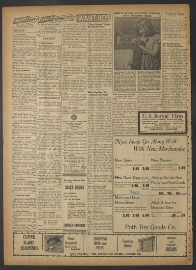 Page 8 of The Elgin Courier and Four County News (Elgin, Tex.), 7 May 1953