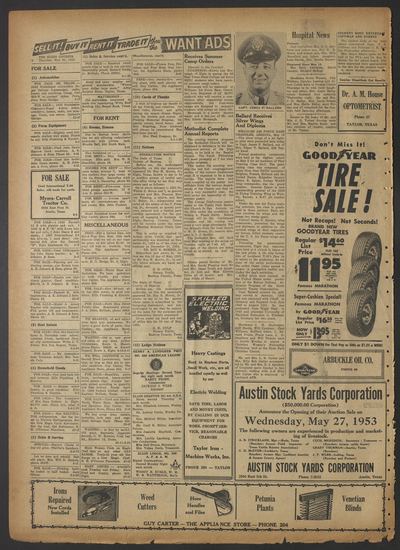 Page 8 of The Elgin Courier and Four County News (Elgin, Tex.), 21 May 1953