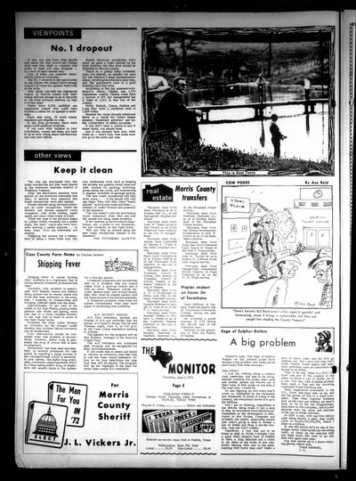 Page 4 of The Naples Monitor (Naples, Tex.), 1 June 1972
