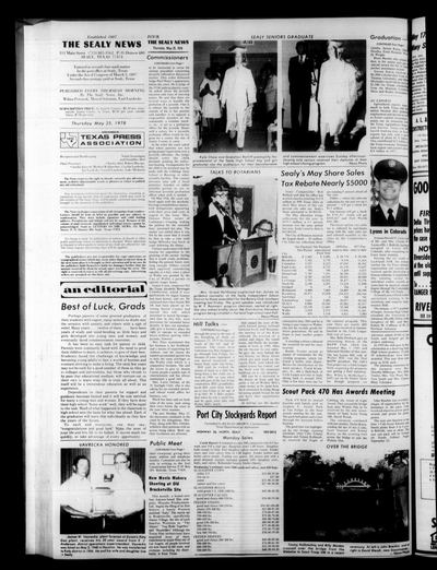 Page 4 of The Sealy News (Sealy, Tex.), 25 May 1978