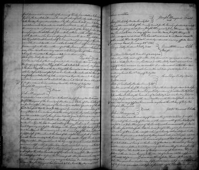 Deed: Elizabeth Brock to Robert Howard (conclusion), 18 Feb 1861, Harlan County, Kentucky