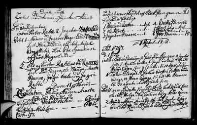 Nils Ormsen Lone — Røldal ministerialbok 1780-1816 (1229Q), Digitalarkivet source 11628 — page p. 21, 1797, no. 1