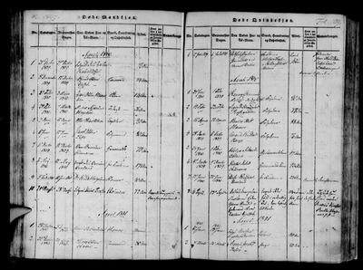 Røldal ministerialbok 1817-1856 (1229Q), Digitalarkivet source 11629 — page p. 109, 1841
