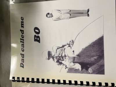 "Dad Called Me Bo" (2009), family book compiled by LaRoy Peters and Adelaine Peters; contributed by LaVonne Danielson, 12 Oct 2026 · S1765 — page cover
