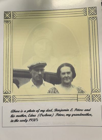 "Dad Called Me Bo" (2009), family book compiled by LaRoy Peters and Adelaine Peters; contributed by LaVonne Danielson, 13 Oct 2026 · S1765 — page photograph page