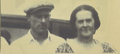 Benjamin L. Peters and his mother Edna (Orsborn) Peters, early 1930s