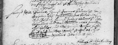 Marriage of Christina, daughter of Hanß Pröger of Seibotenberg, 18 July 1693, Lenkerstetten