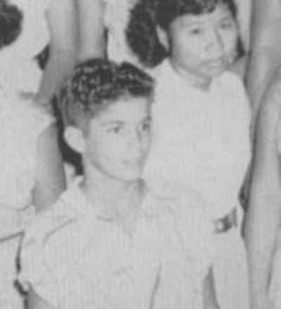 Bill Proeger (enrolled as B. Roberts), freshman class, George Washington High School, Guam, 1955 · **S313** · Identified by Earl Proeger — page 29