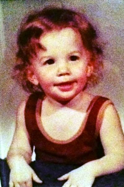 Damon Proeger as a toddler
