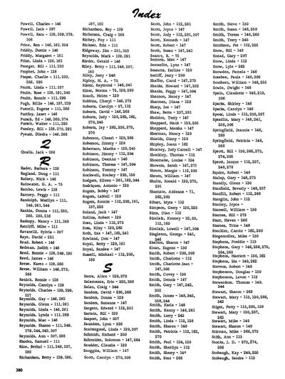 Prickly Pear, Yearbook of Abilene Christian College, 1964 — page 383