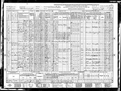 Page line 59, enumerated alone of 1940 United States Federal Census — Washington Township, **Mission San Jose**, Alameda County, California; E.D. 1-180, S.D. 6, Sheet 20-B, line 59, household 481; enumerated 1 May 1940 by Joseph Fonte (Ancestry coll. 2442, record 68940180; image m-t0627-00191-00688, NARA T627 roll 191) · full resolution 7162 x 5402 px, DeepZoom level 13, 154/154 tiles