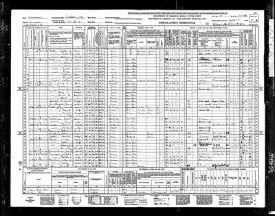 1940 United States Federal Census — Gallatin, Sumner Co., Tenn., ED 83-4A, sh. 8A (Ancestry record 35338371) · **S216** — page sh. 8A