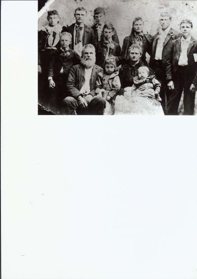 W. M. Waldon and family, about 1895