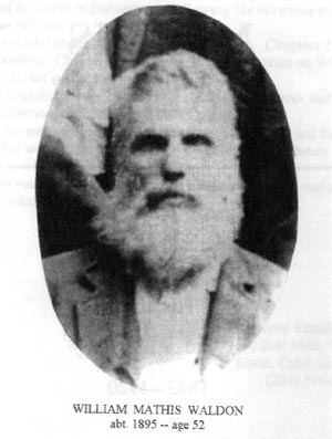 William Mathis Waldon, about 1895