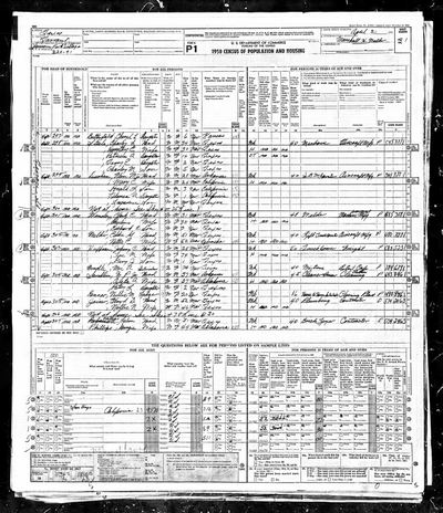 1950 United States Federal Census — Sansom Park Village, Tarrant Co., TX, ED 220-91, sh. 31 (Ancestry record 190625488) · **S226** — page sh. 31
