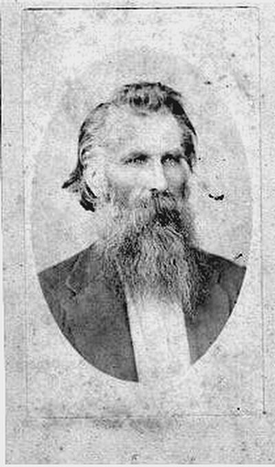 Rotated, cropped and contrast-restored — Dr James W. Wright, carte-de-visite, 1870s-80s